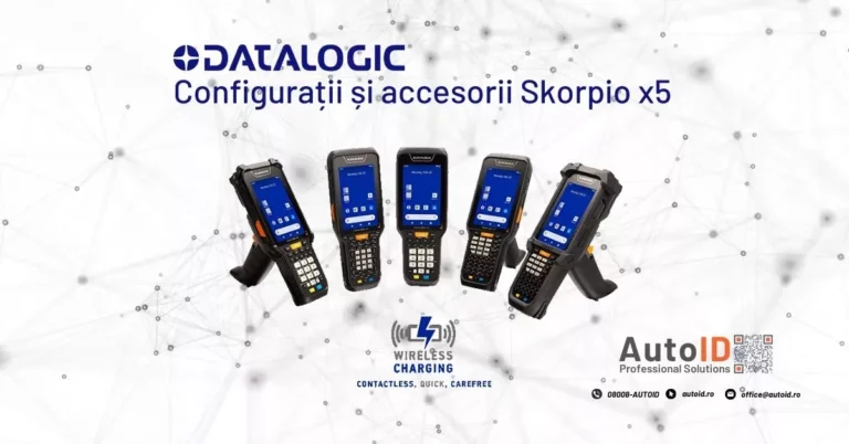 Configurați și accesorii Datalogic Skorpio x5