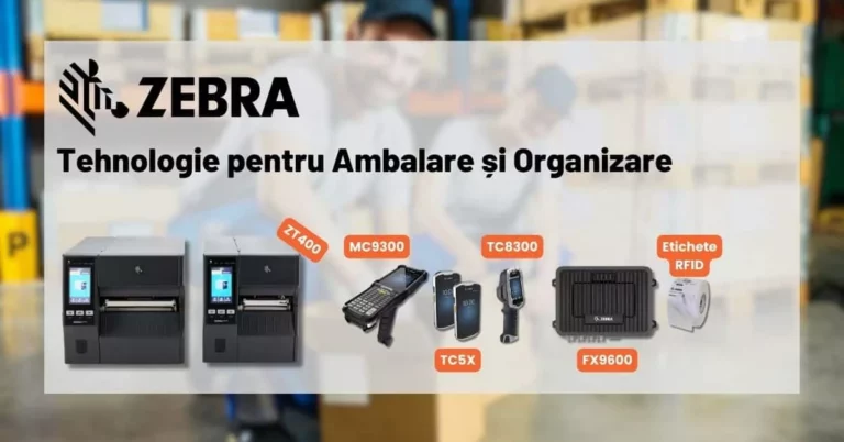 Tehnologie Zebra pentru Ambalare și Organizare