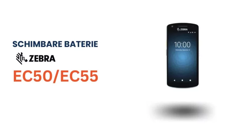 Schimbare baterie Zebra EC50EC55