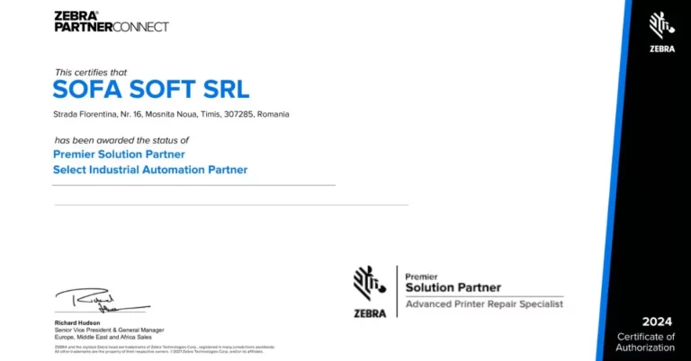 Service autorizat Zebra Timișoara