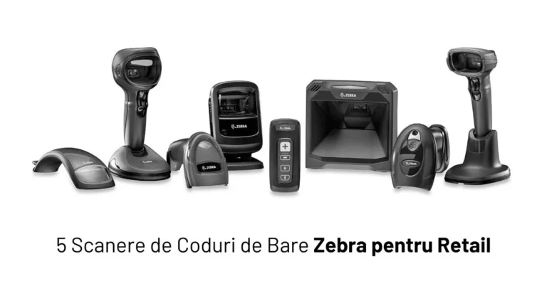 5 Scanere de Coduri de Bare Zebra pentru Retail