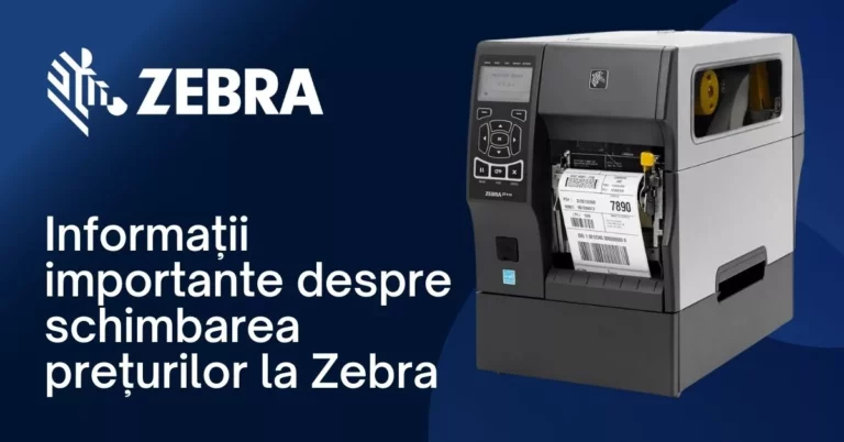 Informații importante despre schimbarea prețurilor la Zebra