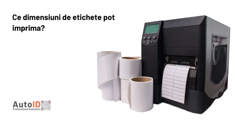 Ce dimensiuni de etichete pot imprima?