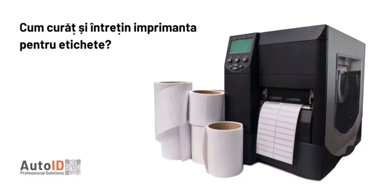 Cum curăț și întrețin imprimanta pentru etichete?