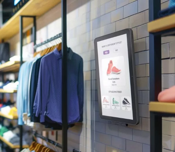 Chioșcuri Zebra în retail îmbrăcăminte