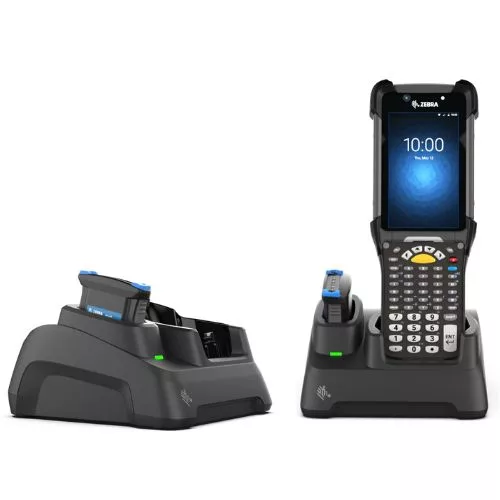 Ghid Accesorii Zebra MC9300 Cradle cu un singur slot cu încărcător de baterie de rezervă MC9300