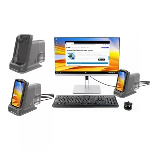 Ghid Accesorii Zebra TC22/TC27 Workstation Connect Cradle pentru TC22 și TC27