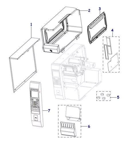 Catalog Piese de Schimb Zebra ZT600