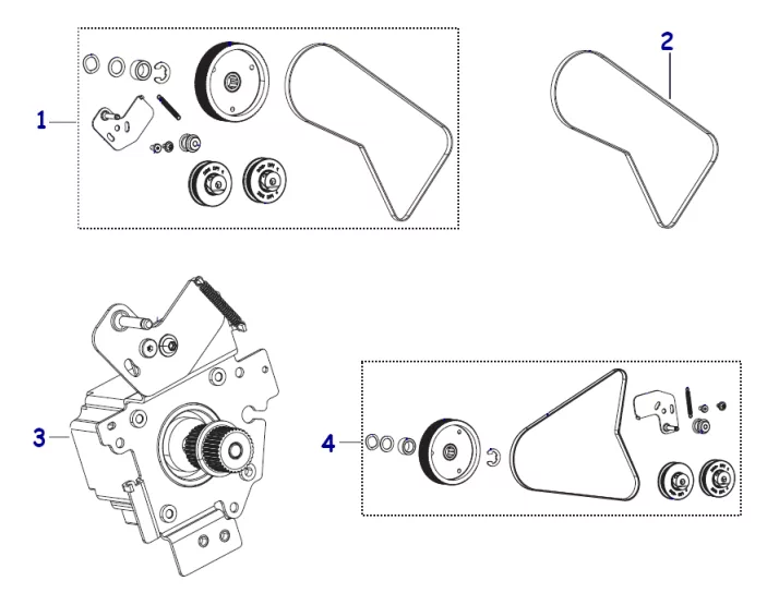 Catalog Piese de Schimb Zebra ZT600