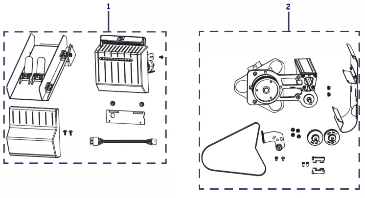 Catalog Piese de Schimb Zebra ZT600