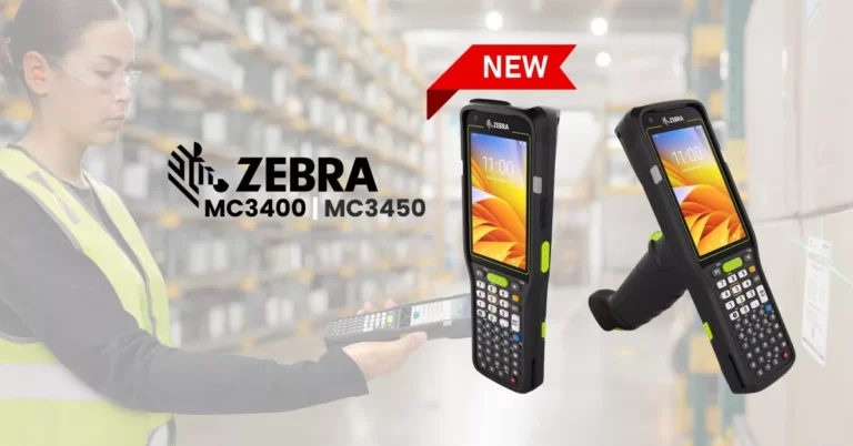 Descopera noile terminale mobile Zebra MC3400 / MC3450