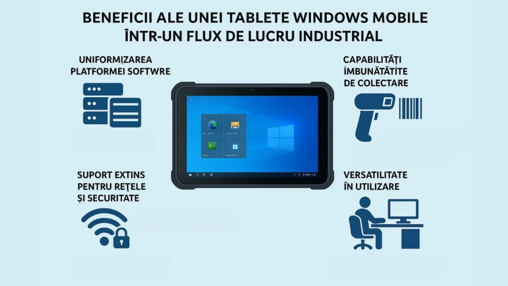 Top 10 Tablete Industriale cu Windows sau Android de la AutoID
