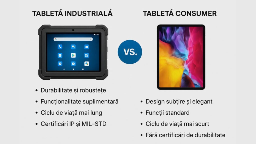 Top 10 Tablete Industriale cu Windows sau Android de la AutoID