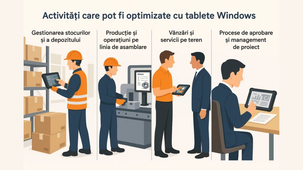 Top 10 Tablete Industriale cu Windows sau Android de la AutoID