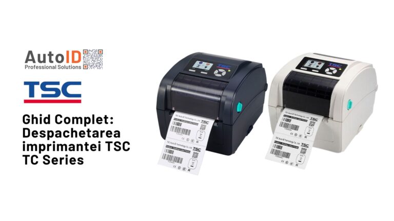 Despachetarea imprimantei TSC TC Series