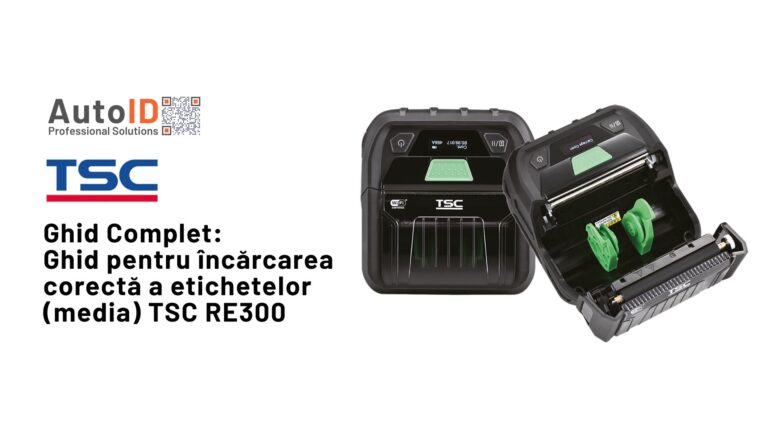 Ghid pentru încărcarea corectă a etichetelor (media) TSC RE300