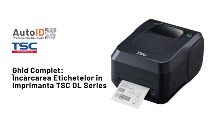 Încărcarea Etichetelor în Imprimanta TSC DL Series