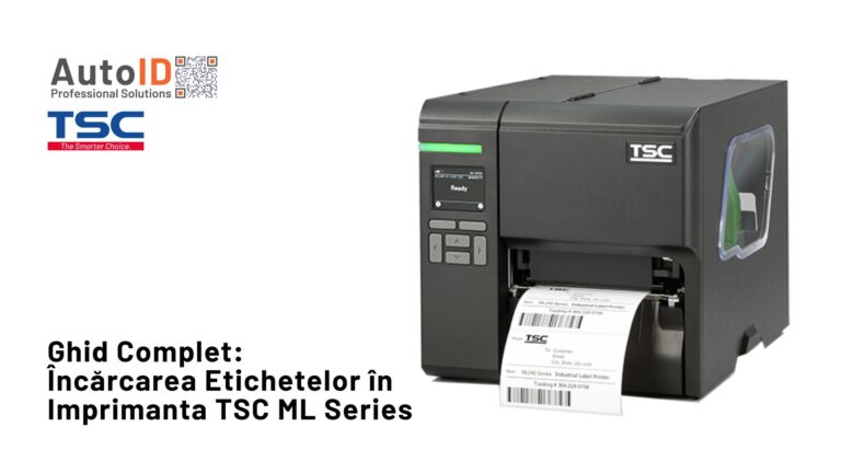 Încărcarea Etichetelor în Imprimanta TSC ML Series