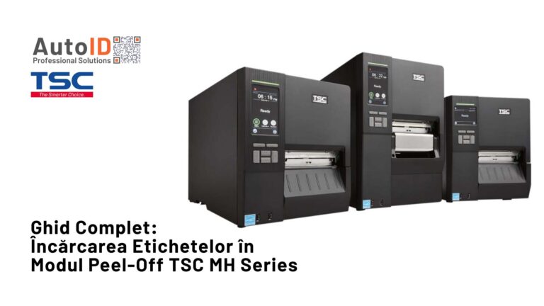 Încărcarea Etichetelor în Modul Peel-Off TSC MH Series