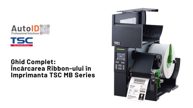 Încărcarea Ribbon-ului în Imprimanta TSC MB Series