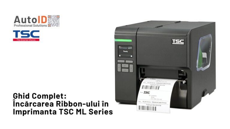 Încărcarea Ribbon-ului în Imprimanta TSC ML Series