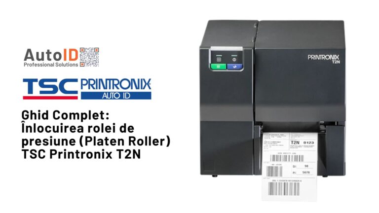 Înlocuirea rolei de presiune (Platen Roller) TSC Printronix T2N