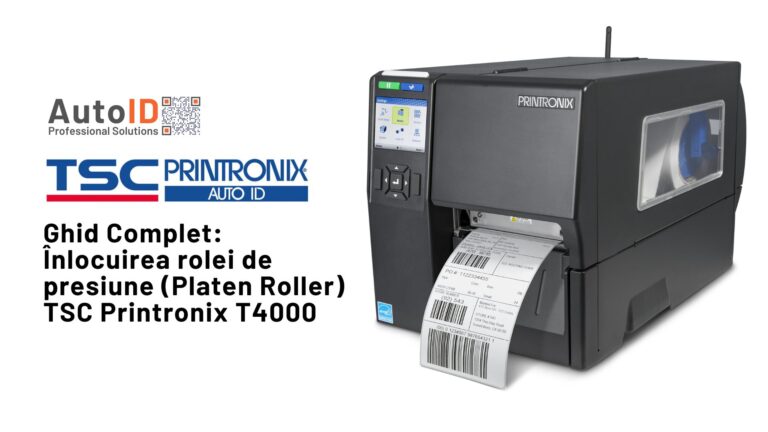 Înlocuirea rolei de presiune (Platen Roller) TSC Printronix T4000