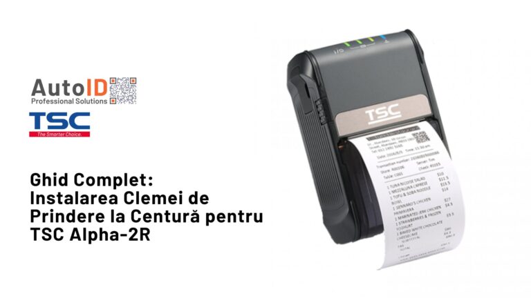 Instalarea Clemei de Prindere la Centură pentru TSC Alpha-2R