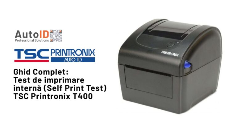 Test de imprimare internă (Self Print Test) TSC Printronix T400
