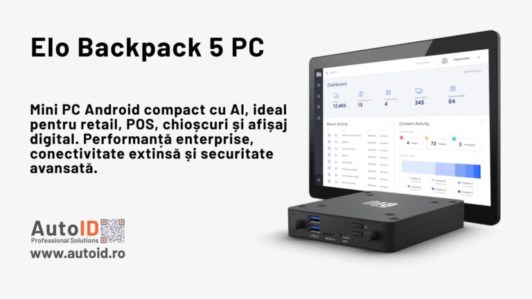 Elo Backpack 5 – Puterea Android într-un Mini PC Enterprise de Ultimă Generație