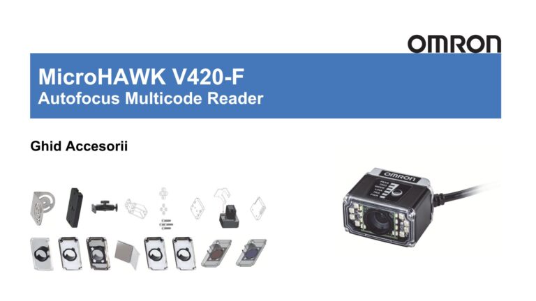 Ghid Accesorii Omron MicroHAWK V420