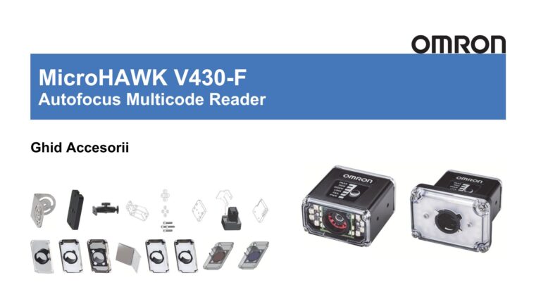 Ghid Accesorii Omron MicroHAWK V430 Ghid Accesorii Omron MicroHAWK V430