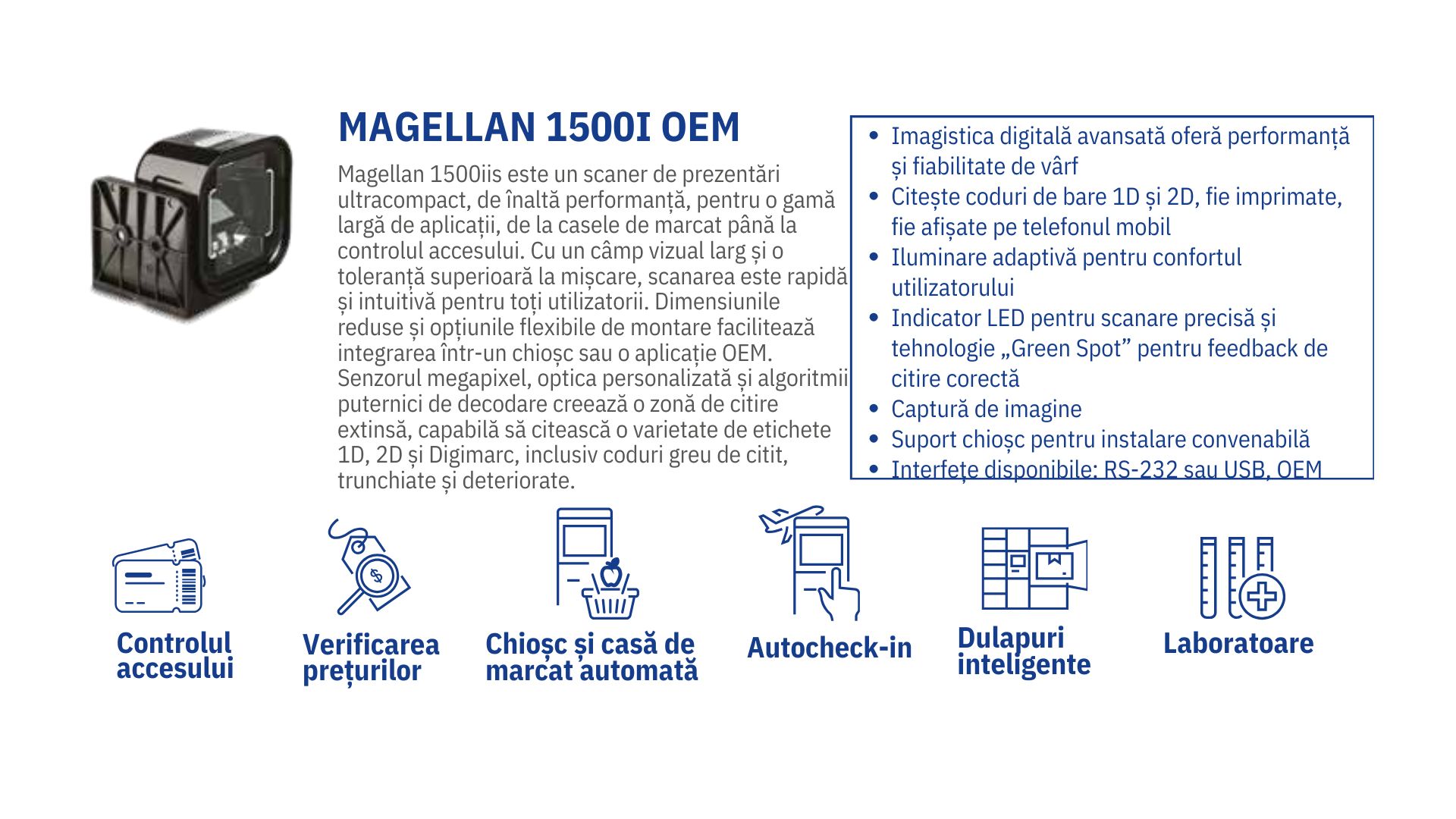Ghid complet al scanerelor fixe Datalogic Magellan pentru retail și aplicații B2B