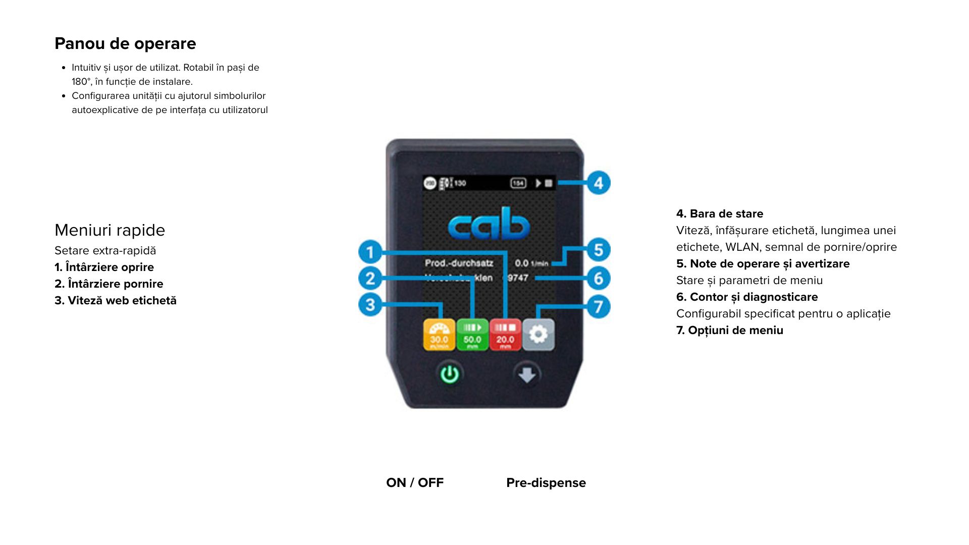 Dispenserul automat de etichete CAB ROXI – Precizie și eficiență în etichetarea industrială Dispenserul automat de etichete CAB ROXI – Precizie și eficiență în etichetarea industrială