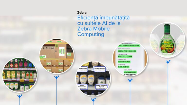 Eficiență îmbunătățită cu suitele AI de la Zebra Mobile Computing