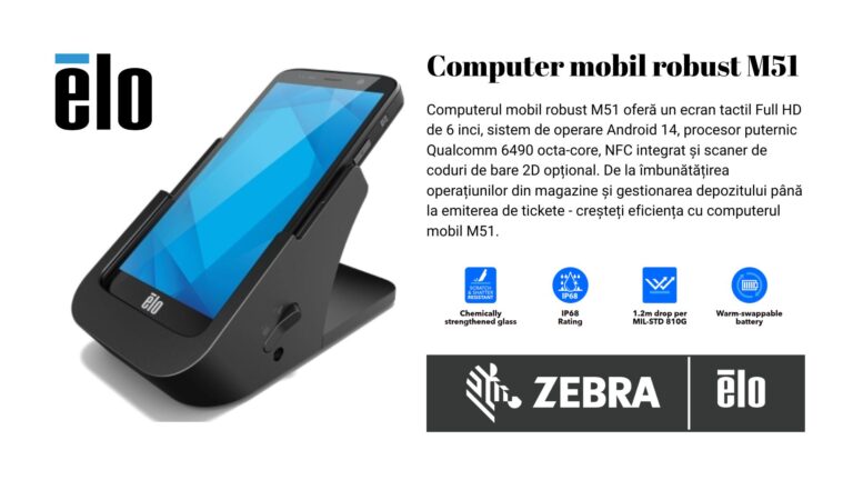 Elo M51 Rugged Mobile Computer — prezentare completă