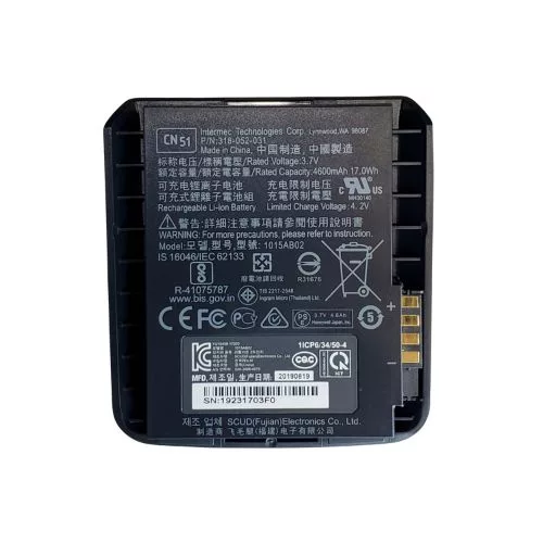 Baterie 3900mAh CN51 Honeywell 318-052-021