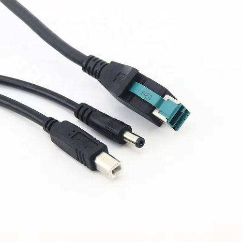 Cablu Power USB la USB-B/DC-IN (2.5 mm) 3m Elo E763022