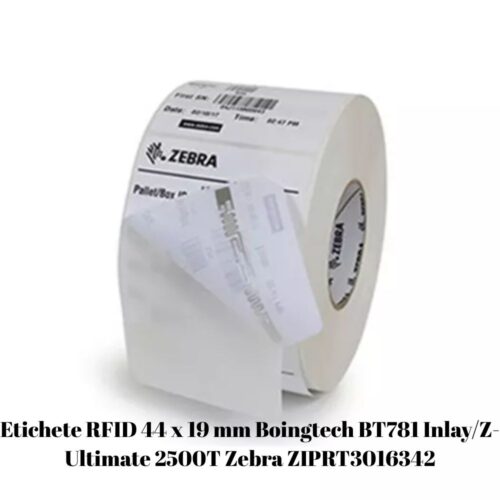 Etichete RFID 44 x 19 mm Boingtech BT781 Inlay/Z-Ultimate 2500T Zebra ZIPRT3016342