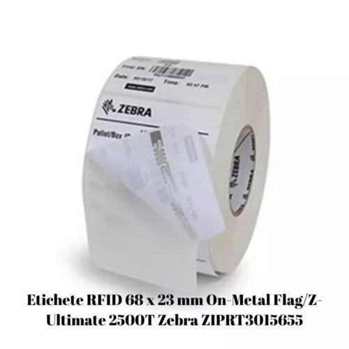 Etichete RFID 68 x 23 mm On-Metal Flag/Z-Ultimate 2500T Zebra ZIPRT3015655