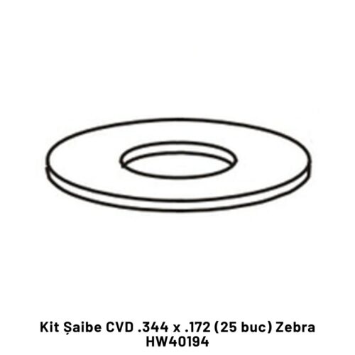 Kit Șaibe CVD .344 x .172 (25 buc) Zebra HW40194