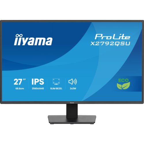 Monitor 27'' QHD, IPS 120Hz, clasa B - iiyama ProLite X2792QSU-B1