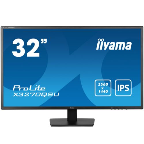 Monitor 32", IPS WQHD, 100Hz, HDMI/DP, USB Hub, Boxe integrate - iiyama X3270QSU-B1