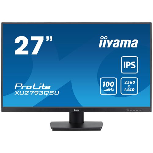 Monitor 27'' QHD, IPS 100Hz, hub USB - iiyama ProLite XU2793QSU-B7