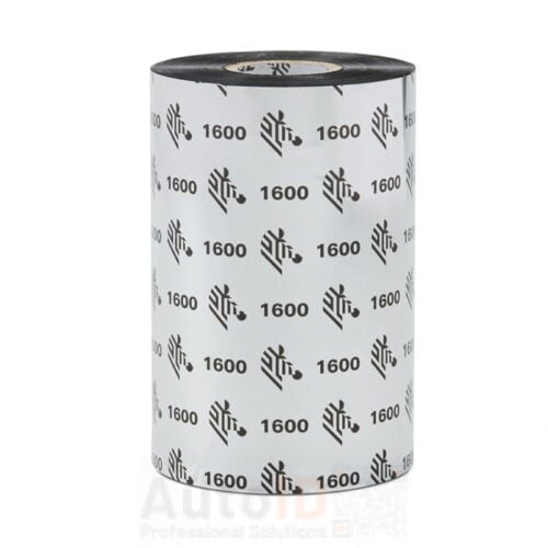 Sample Ribbon Ceara 110mm x 50m 1600 Economy Zebra 01600BK11005