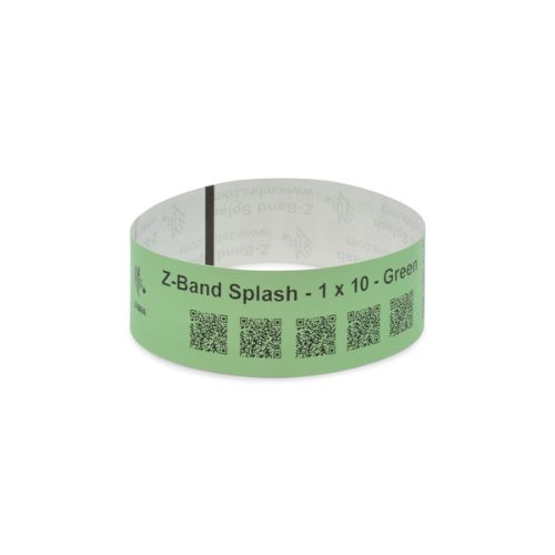 Bratari imprimanta Z-Band Splash Verde Zebra 10012717-4K