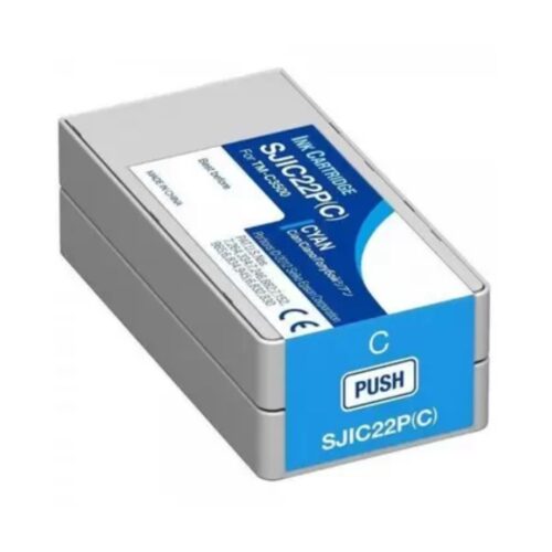 Cartuș cerneală Cyan SJIC22P (32.5 ml) ColorWorks C3500 Epson C33S020602