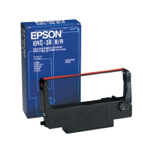 Ribon ERC 38 Negru/Roșu EPSON C43S015376