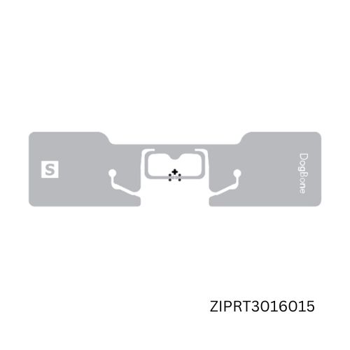 Etichete RFID 97 x 27 mm DogBone Inlay/Z-Select 2000T Zebra ZIPRT3016015