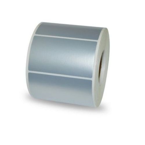 Etichete sintetice 38 x 19mm Z-Ultimate 3000T Silver Zebra 880368-019